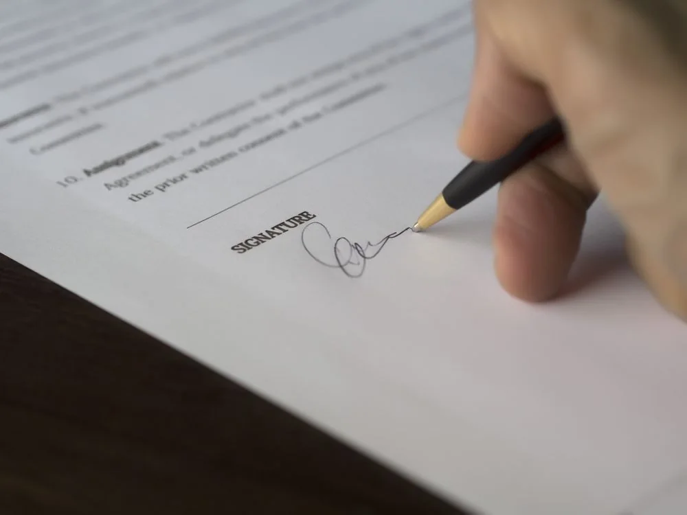 Assinatura de documento